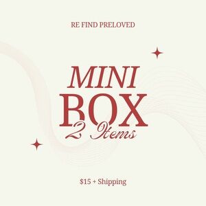 Mystery Mini Box in either M or L
